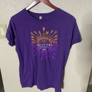 Purple Arizona t-shirt